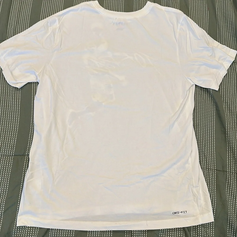 Jordan White Basketball Graphic Tee - Picture 2 of 2